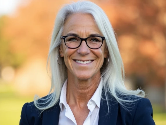 Head and shoulders shot of Beth Meyerson