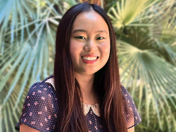 Head and shoulders shot of Emily Tam