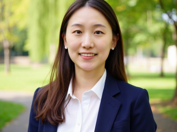 Head and shoulders shot of Sumin Park