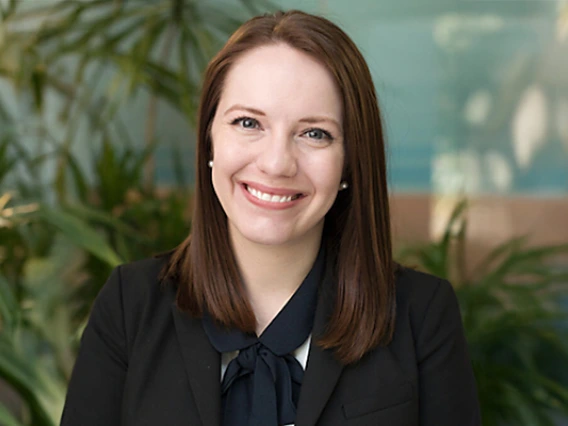 Head and shoulders shot of Stacy A. Al-Saleh