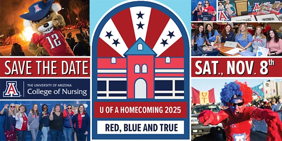Nursing Homecoming Breakfast save the date, Saturday, November 8, 2025