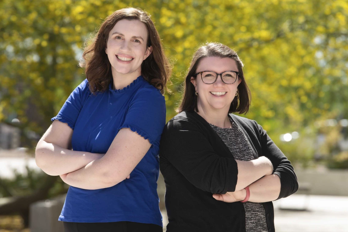 Jessica Rainbow, PhD, RN, and Leslie Farland, ScD