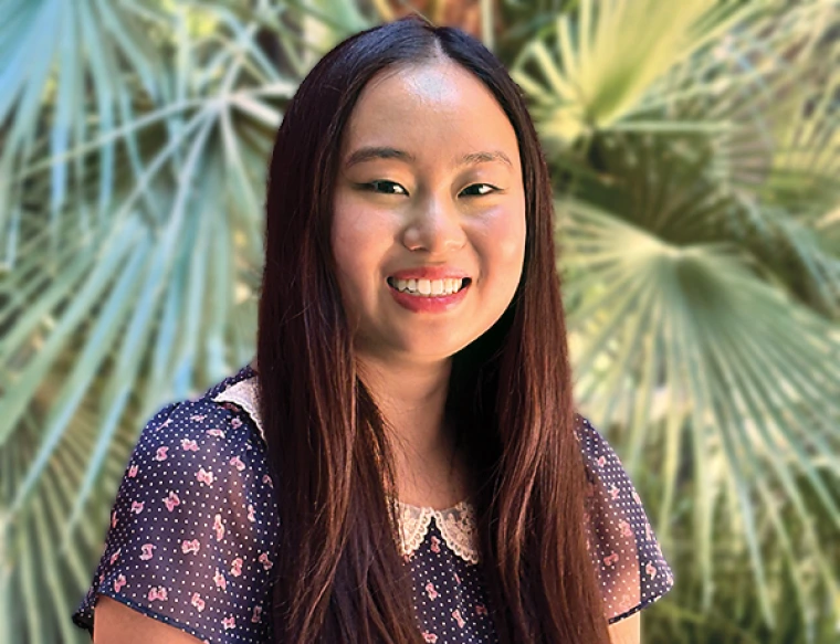 Head and shoulders shot of Emily Tam