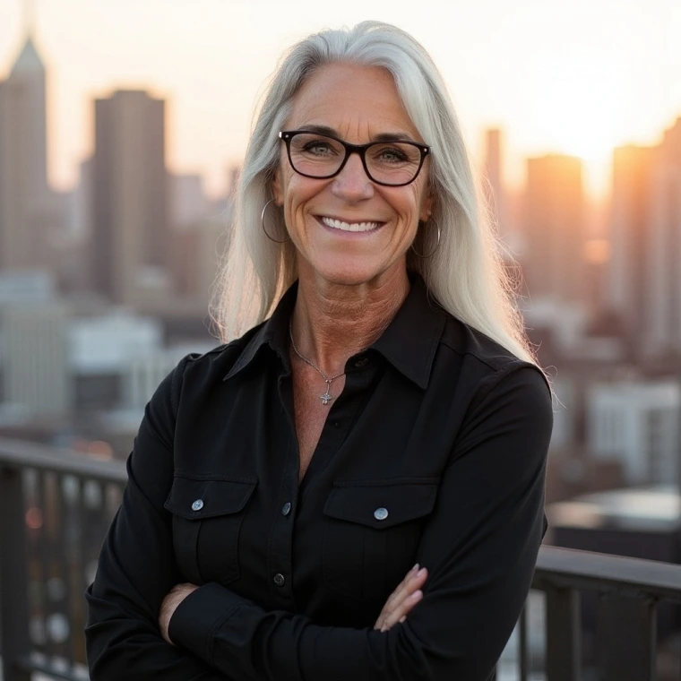 head and shoulders shot of Beth Meyerson