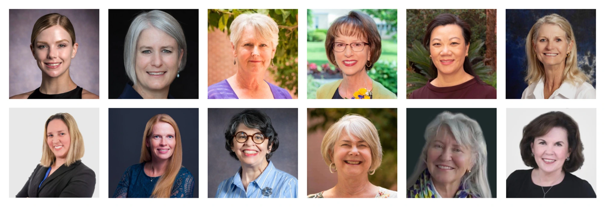 collection of headshots for members of the 2025 alumni council board