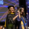 Students celebrate their graduation