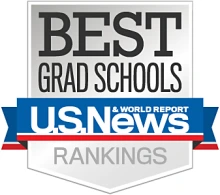 Best Grad Schools Rankings U.S. News and World Report badge